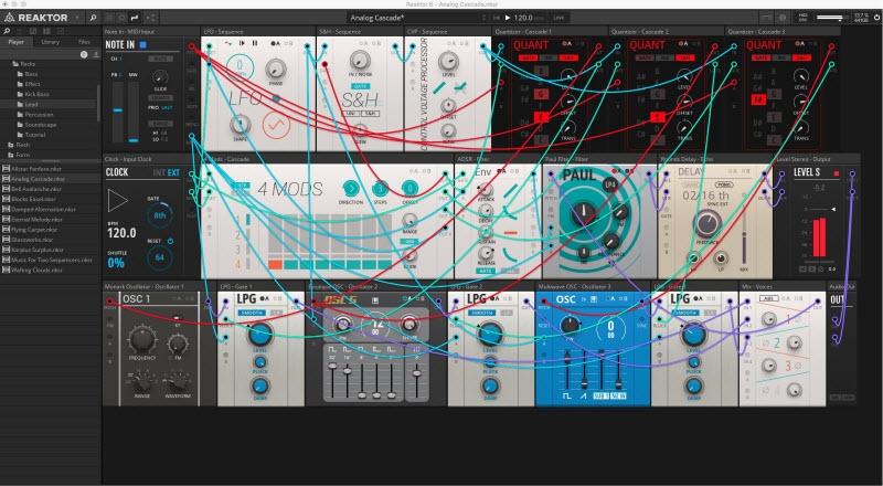 NativeInstrumentsReaktor,音频合成.