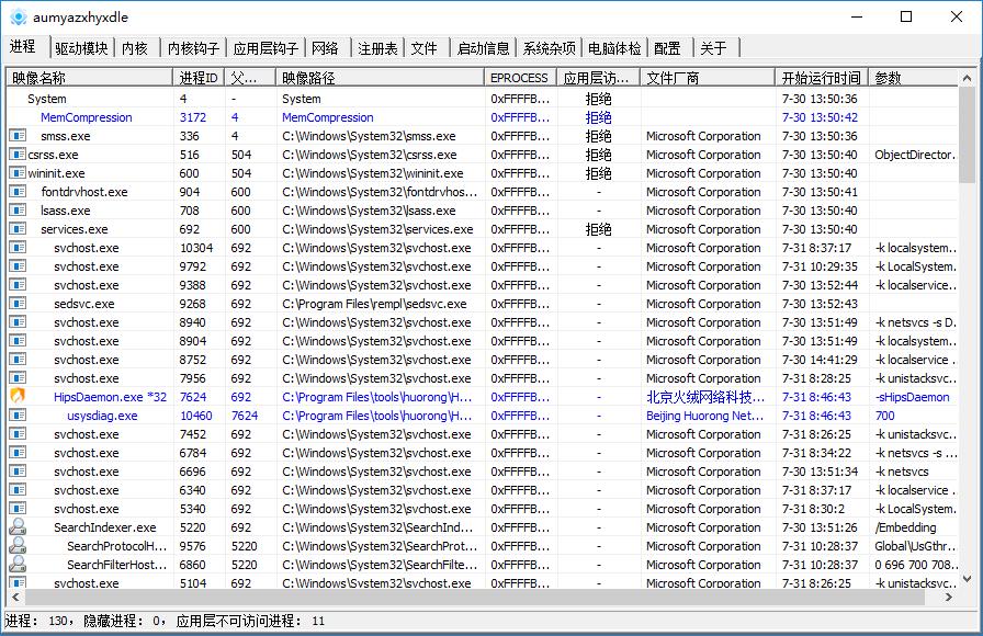 pchunter下载,系统安全信息查看软件,安全软件