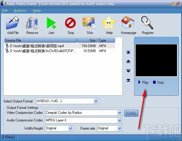 Amor Video Joiner下载,视频合并器,视频合并
