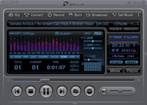 JetAudio,播放器.